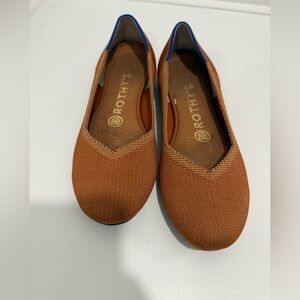 Rothy’s The Flat Slip Brown Size W 6.5
